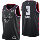 Dwyane Wade #3 Miami Heat 2019 All-Star Game Swingman Jersey Men's Black Size XL