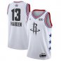 James Harden #13 Houston Rockets 2019 All-Star Game Swingman Jersey Men's White Size L