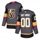 Custom Vegas Golden Knights Men's Jersey Gray Size S M L XL XXL XXXL