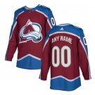 Custom Colorado Avalanche Men's Jersey Burgundy Size S M L XL XXL XXXL