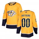 Custom Nashville Predators Men's Jersey Gold Size S M L XL XXL XXXL