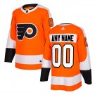 Custom Philadelphia Flyers Men's Jersey Orange Size S M L XL XXL XXXL