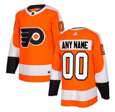 Custom Philadelphia Flyers Men's Jersey Orange Size S M L XL XXL XXXL