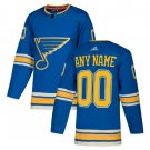 Custom St. Louis Blues Men's Jersey Light Blue Size S M L XL XXL XXXL