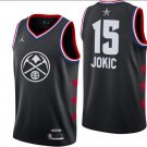 Nikola Jokic #15 Denver Nuggets 2019 All-Star Game Swingman Jersey Men's Black Size M
