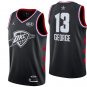 Paul George #13 Oklahoma City Thunder 2019 All-Star Game Swingman Jersey Men's Black Size M