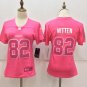 Jason Witten #82 Dallas Cowboys Limited Player Jersey Women's Pink Size S