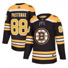 David Pastrnak #88 Boston Bruins Player Men's Jersey Black Size XL