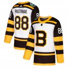 David Pastrnak #88 Boston Bruins Player Men's Jersey White Size XXL