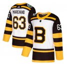 Brad Marchand #63 Boston Bruins Player Men's Jersey White Size S