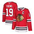 Jonathan Toews #19 Chicago Blackhawks Player Men's Jersey Red Size L