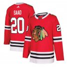 Brandon Saad #20 Chicago Blackhawks Player Men's Jersey Red Size L