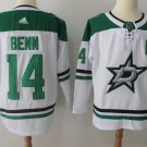 Jamie Benn #14 Dallas Stars Player Men's Jersey White Size L
