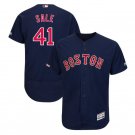 Chris Sale #41 Boston Red Sox Flex Base Collection Player Men's Jersey Navy Size XXL