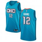 Steven Adams #12 Oklahoma City Thunder 2018/19 Swingman Men's Jersey City Edition Turquoise Size L