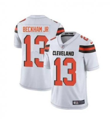 Odell Beckham Jr #13 Cleveland Browns Limited Player Jersey Men's White Size L