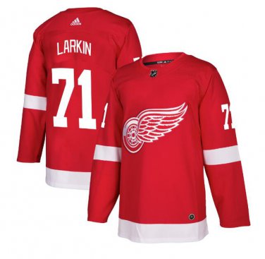 Dylan Larkin #71 Detroit Red Wings Player Men's Jersey Red Size L
