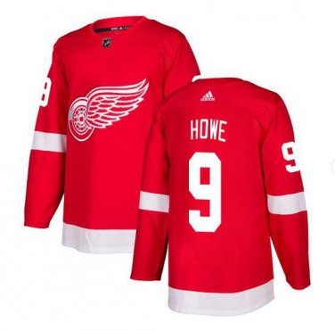 Gordie Howe #9 Detroit Red Wings Player Men's Jersey Red Size XXL