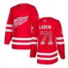 Dylan Larkin #71 Detroit Red Wings Player Men's Jersey Red Drift Size M