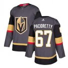 Max Pacioretty #67 Vegas Golden Knights Home Blank Men's Jersey Gray Size S