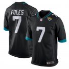 Nick Foles #7 Jacksonville Jaguars New Game Player Jersey Men's Black Size XL
