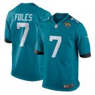 Nick Foles #7 Jacksonville Jaguars New Game Player Jersey Men's Teal Size XXL