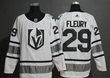 Marc-Andre Fleury #29 Vegas Golden Knights 2019 All-Star Game Player Men's Jersey White Size XXL