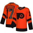 Wayne Simmonds #17 Philadelphia Flyers 2019 NHL Stadium Series Player Men's Jersey Orange Size S