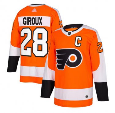 Claude Giroux #28 Philadelphia Flyers Player Men's Jersey Orange Size S