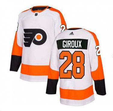 Claude Giroux #28 Philadelphia Flyers Player Men's Jersey White Size XXXL