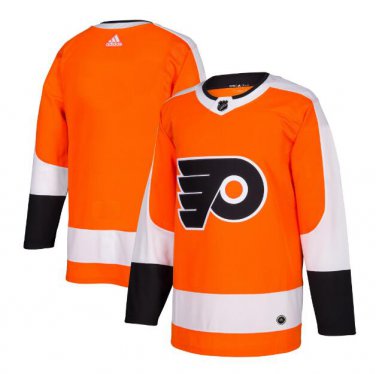 Philadelphia Flyers Away Blank Men's Jersey Orange Size S
