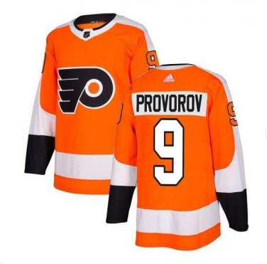 Ivan Provorov #9 Philadelphia Flyers Player Men's Jersey Orange Size S