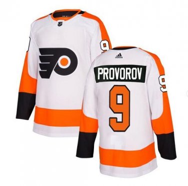 Ivan Provorov #9 Philadelphia Flyers Player Men's Jersey White Size M