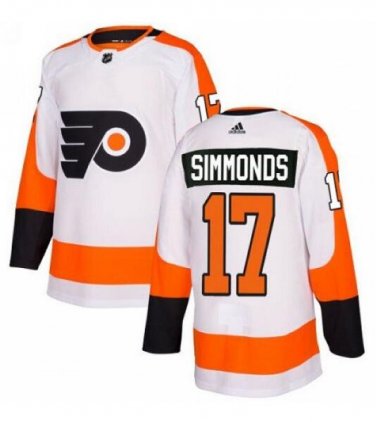 Wayne Simmonds #17 Philadelphia Flyers Player Men's Jersey White Size L