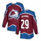 Nathan MacKinnon #29 Colorado Avalanche Player Men's Jersey Burgundy Size XXL