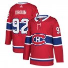 Jonathan Drouin #92 Montreal Canadiens Player Men's Jersey Red Size XL