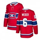 Shea Weber #6 Montreal Canadiens Player Men's Jersey Red Size L