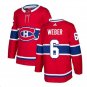 Shea Weber #6 Montreal Canadiens Player Men's Jersey Red Size XXL