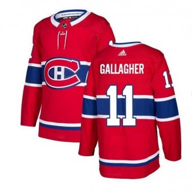 Brendan Gallagher #11 Montreal Canadiens Player Men's Jersey Red Size L