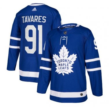John Tavares #91 Toronto Maple Leafs Player Men's Jersey Blue Size M