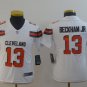 Odell Beckham jr #13 Cleveland Browns Limited Player Jersey Youth White Size M