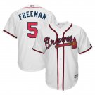 Freddie Freeman #5 Atlanta Braves 2019 Home Cool Base Player Men's Jersey White Size XXL