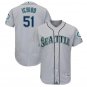 Ichiro Suzuki #51 Seattle Mariners Collection Flex Base Player Men's Jersey Gray Size XXXL