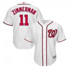Ryan Zimmerman #11 Washington Nationals Cool Base Player Men's Jersey White Size M