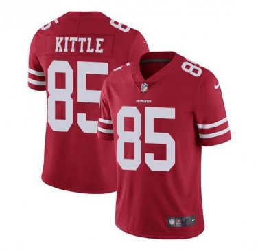 George Kittle #85 San Francisco 49ers Limited Player Jersey Men's Red Size XXL