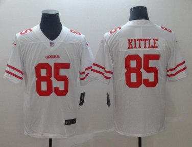 George Kittle #85 San Francisco 49ers Limited Player Jersey Men's White Size S