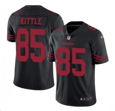 George Kittle #85 San Francisco 49ers Limited Player Jersey Men's Black Size XXL
