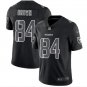 Antonio Brown #84 Oakland Raiders Limited Player Jersey Men's Black Hyphenation Size XL