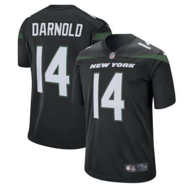 Sam Darnold #14 New York Jets 2019 Player Game Men's Jersey Black