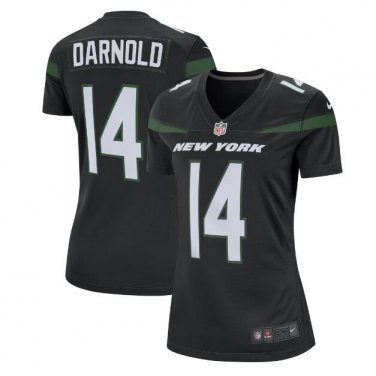 Sam Darnold #14 New York Jets 2019 Player Game Jersey Women's Black
